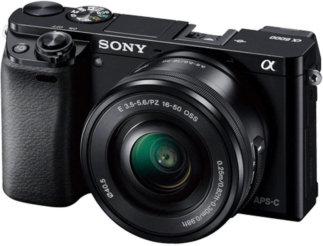 The Sony A6000 - a mirrorless OnlyFans camera that's both practical and affordable.