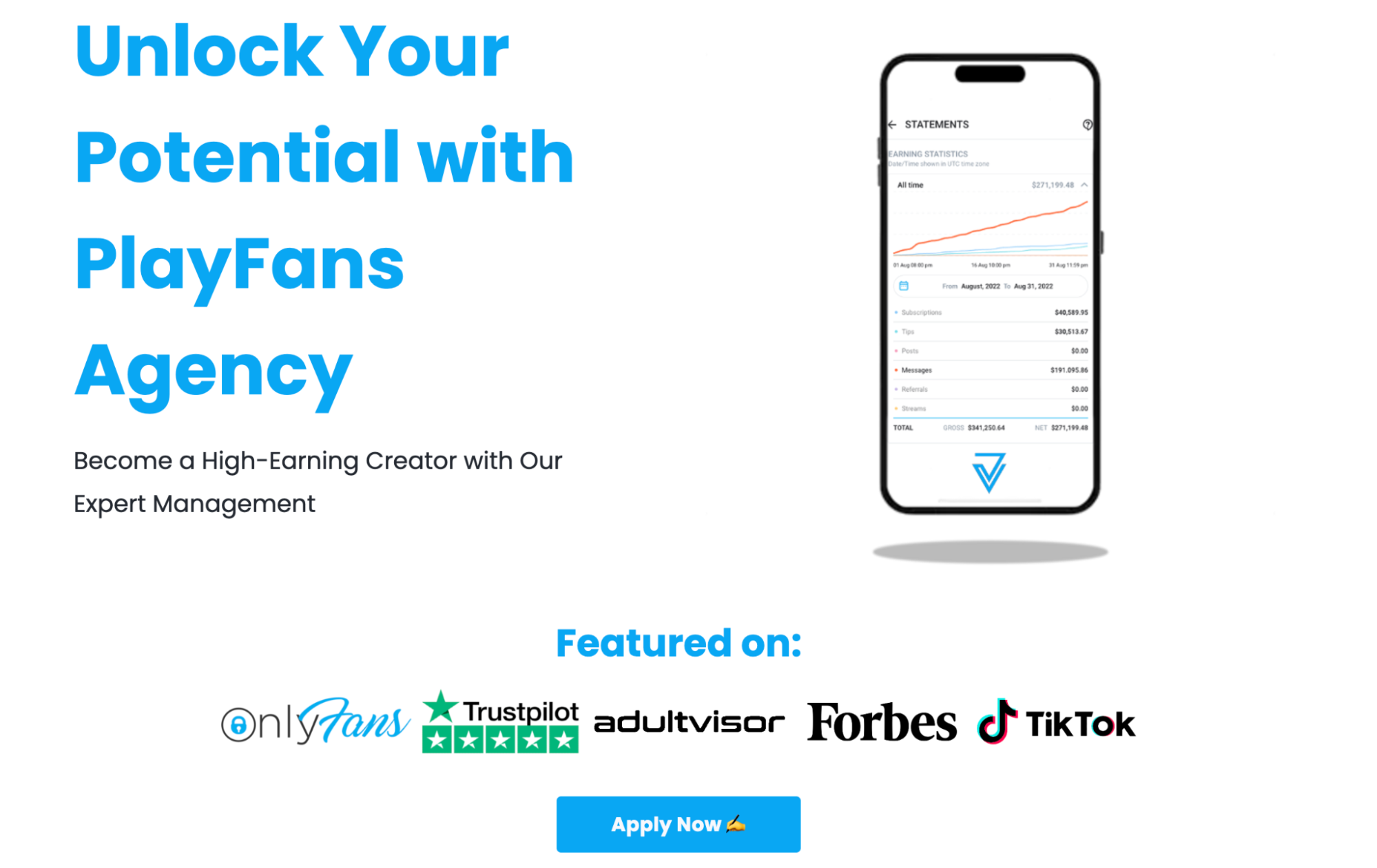 Your website must be top-notch as an OnlyFans manager.