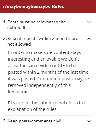 How do you get negative karma on Reddit? By not following the rules.