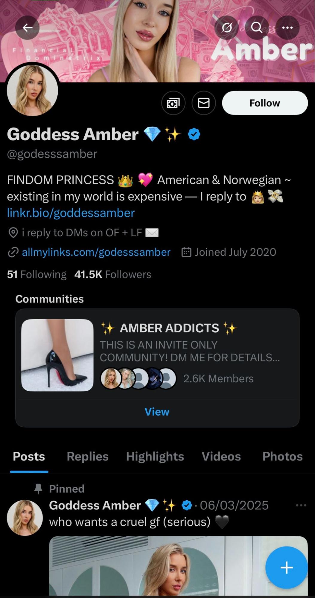 Some creators don't use OnlyFans hashtags for Twitter.