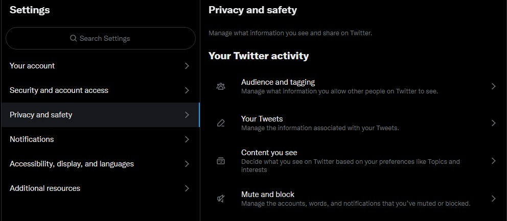 How to promote your OnlyFans on Twitter - adjust your profile settings.