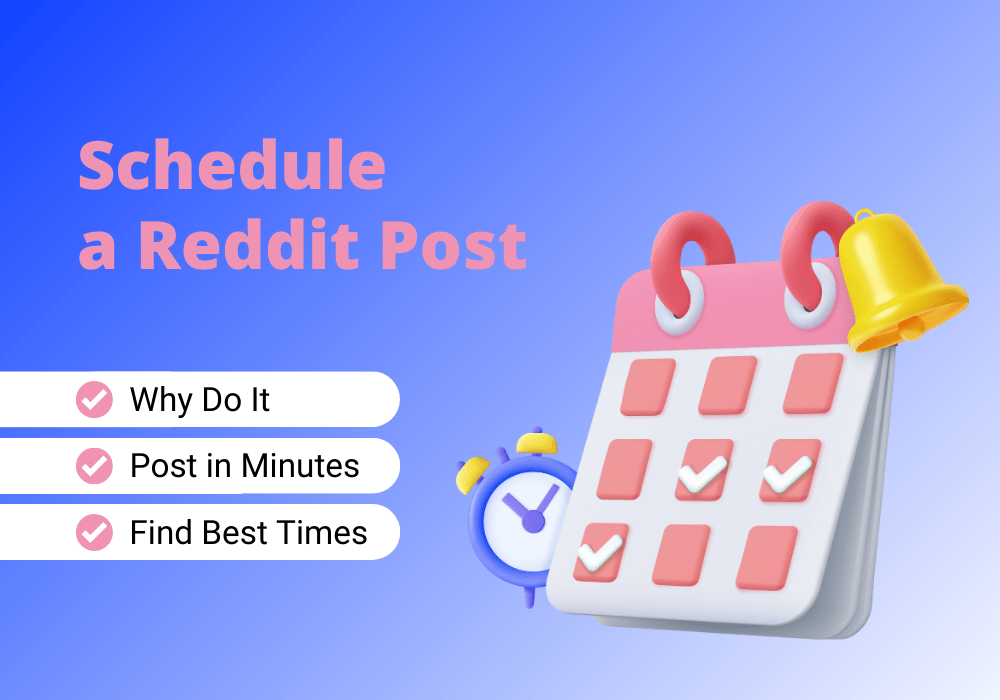 How to schedule a Reddit post at the best time with Social Rise post scheduler.