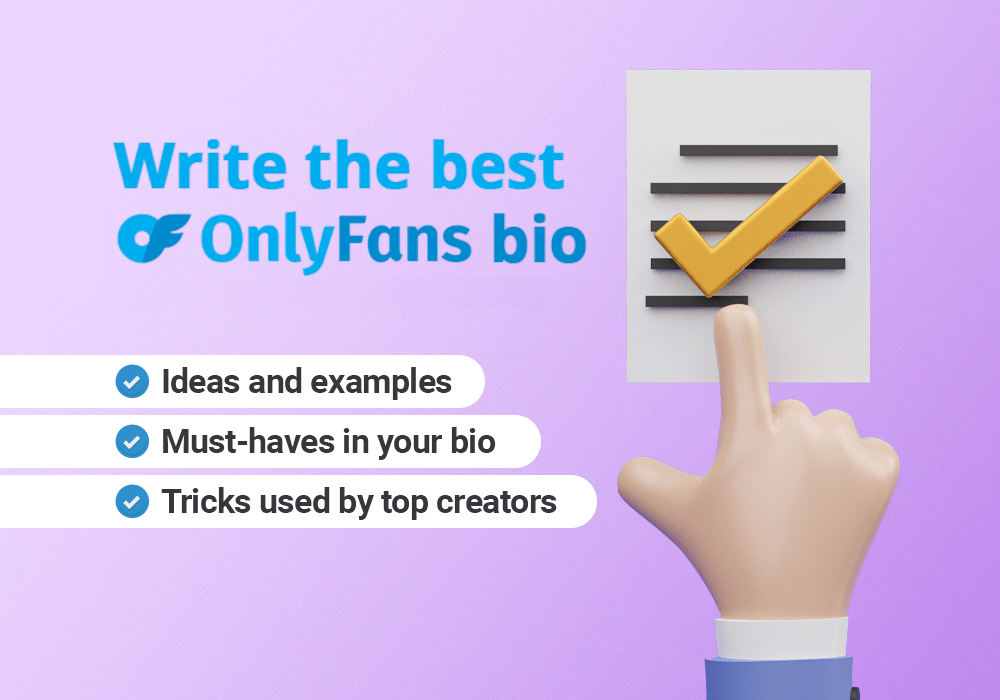 Learn how to write a captivating OnlyFans bio with these ideas and examples.