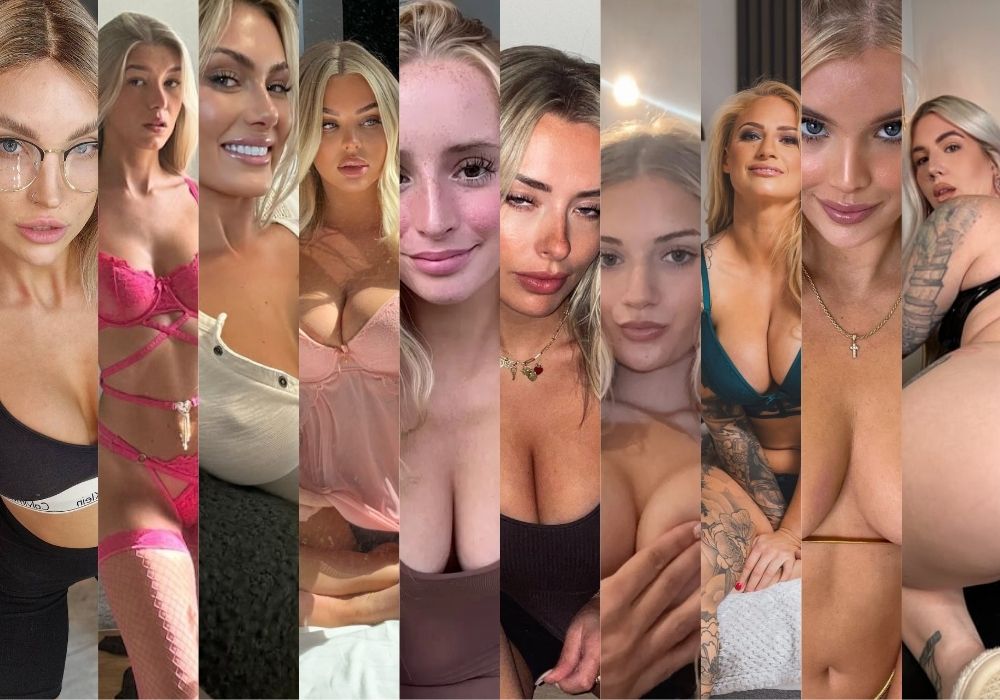 Browse the top blonde OnlyFans sluts.